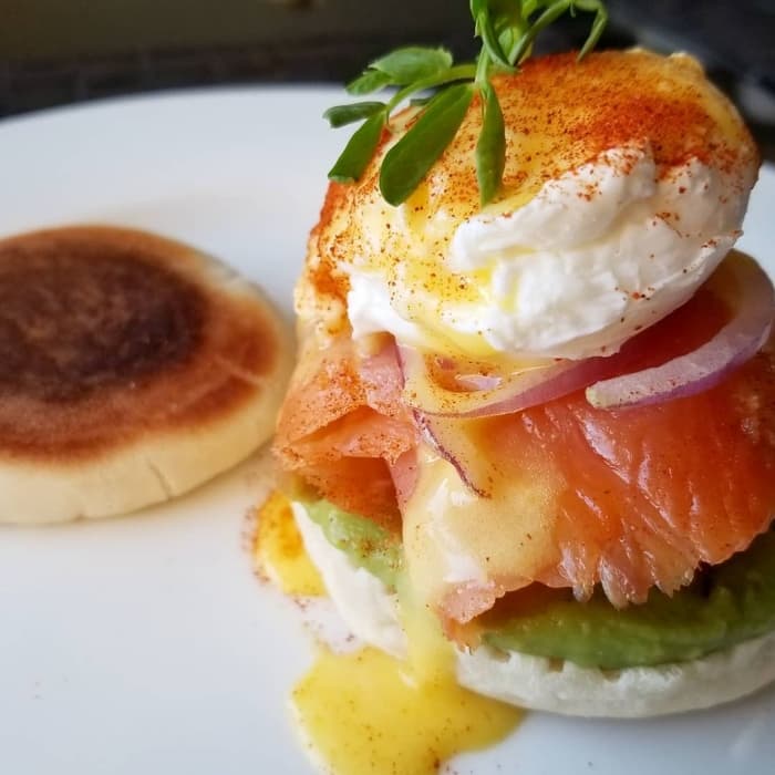 Smoked Salmon Eggs Benedict