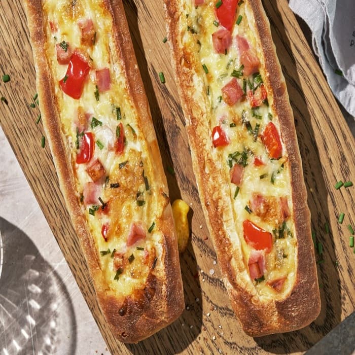Zapiekanki (Polish Open Baguette Toasts)