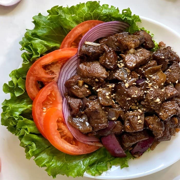 Beef Lok Lak (Lok Lak Sach Ko)
