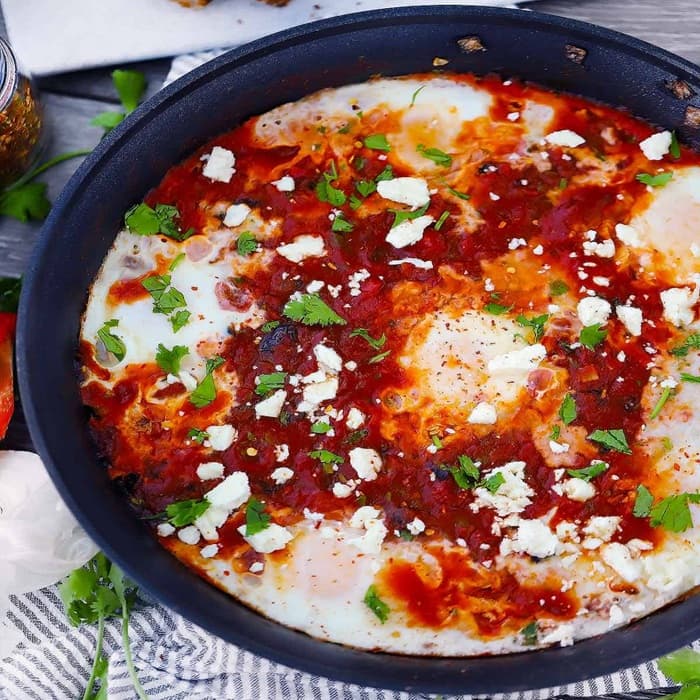 Shakshuka with Feta Cheese